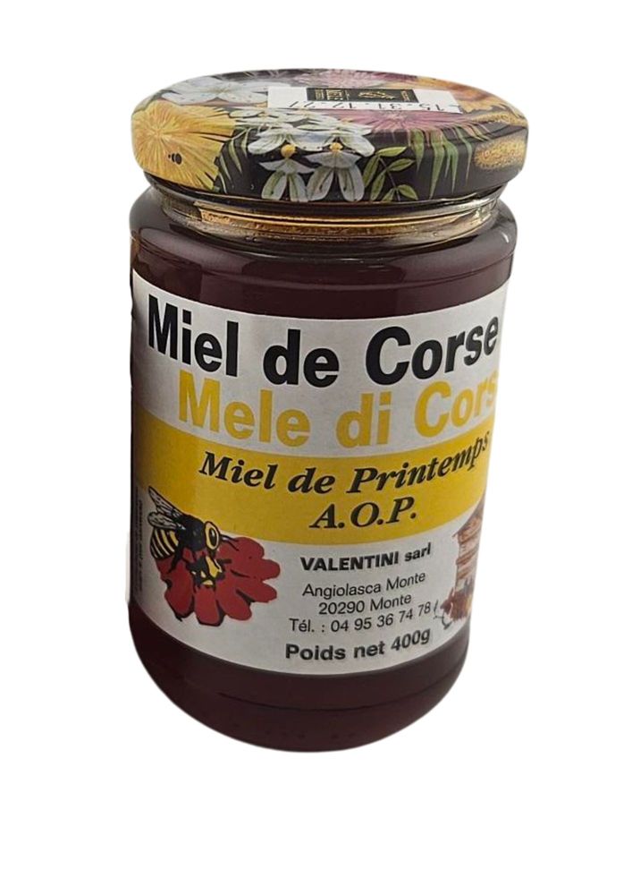 Miel de printemps AOP Valentini – 400 g