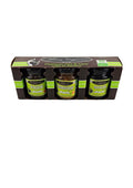 Coffret figue, myrte et clémentine bio Cappaccini – 3 × 110 g.