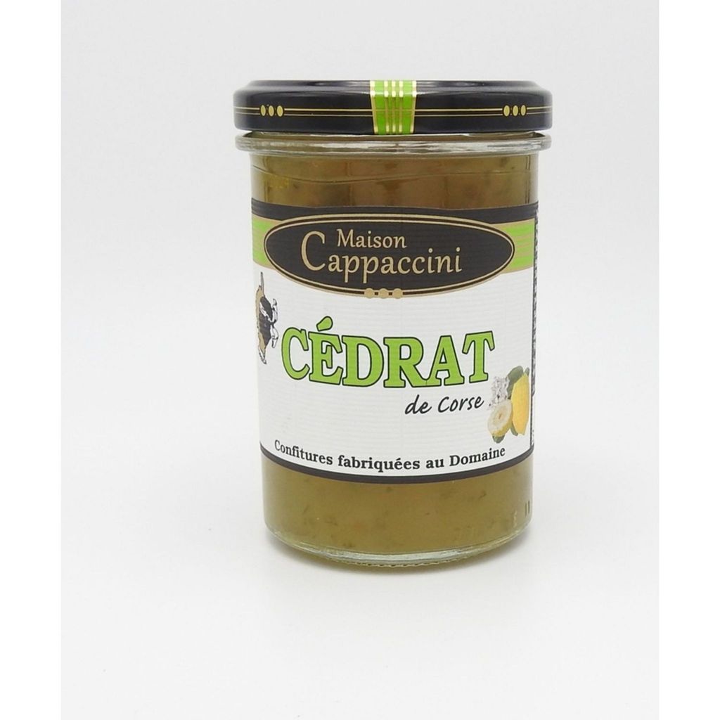 Confiture de citron corse Cappaccini – 240 g.