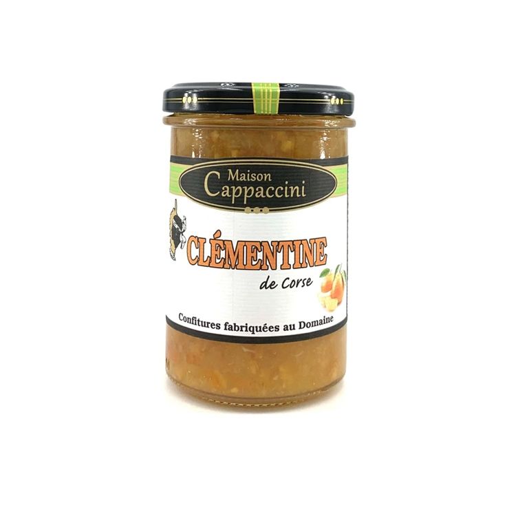 Confiture de clémentine Cappaccini – 240 g.