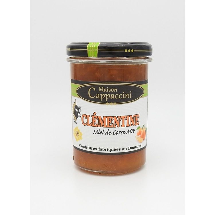 Confiture clémentine miel Cappaccini – 240 g.