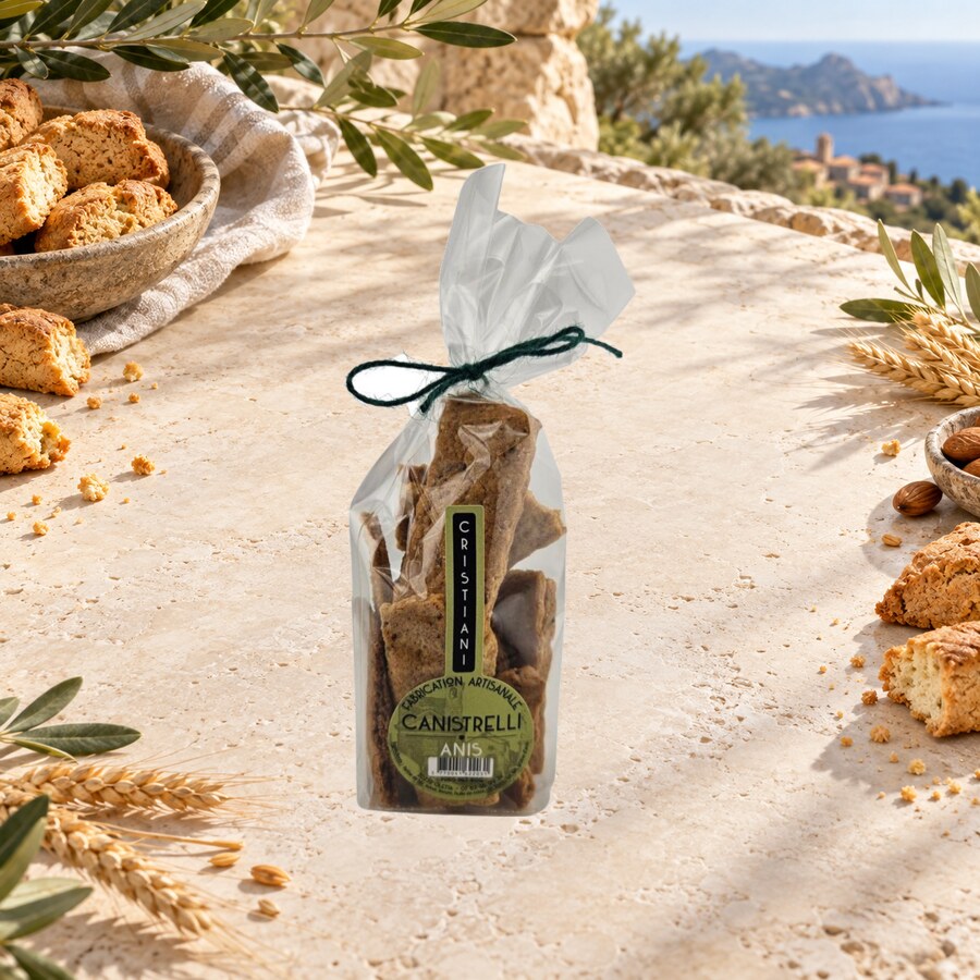 Canistrelli à l’anis – 80 g.